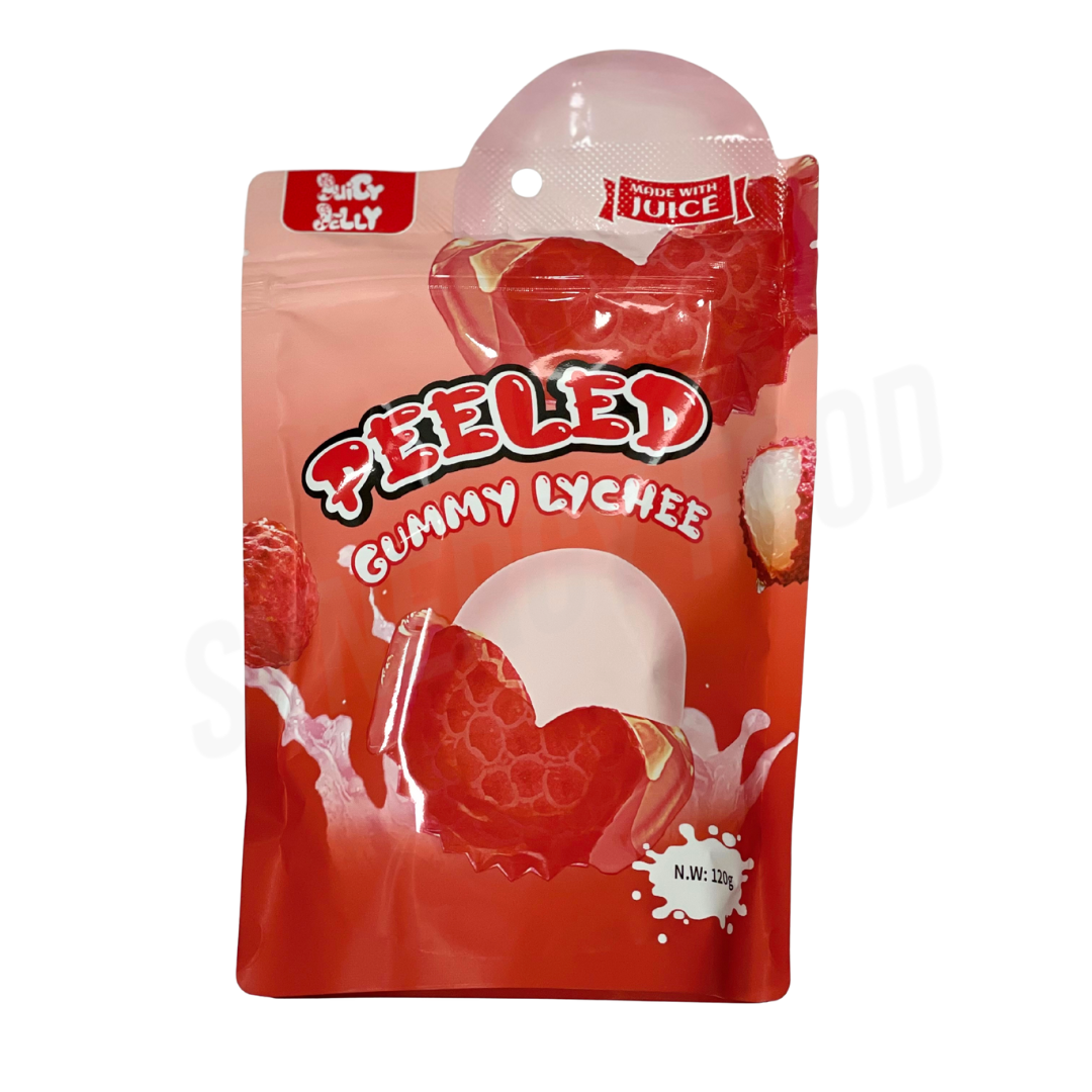 Juicy Jelly Peel Gummy Lychee 120g