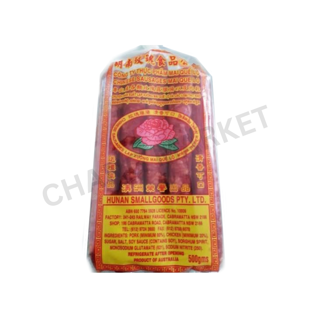 Hunan Smallgoods Chinese sausage 500g