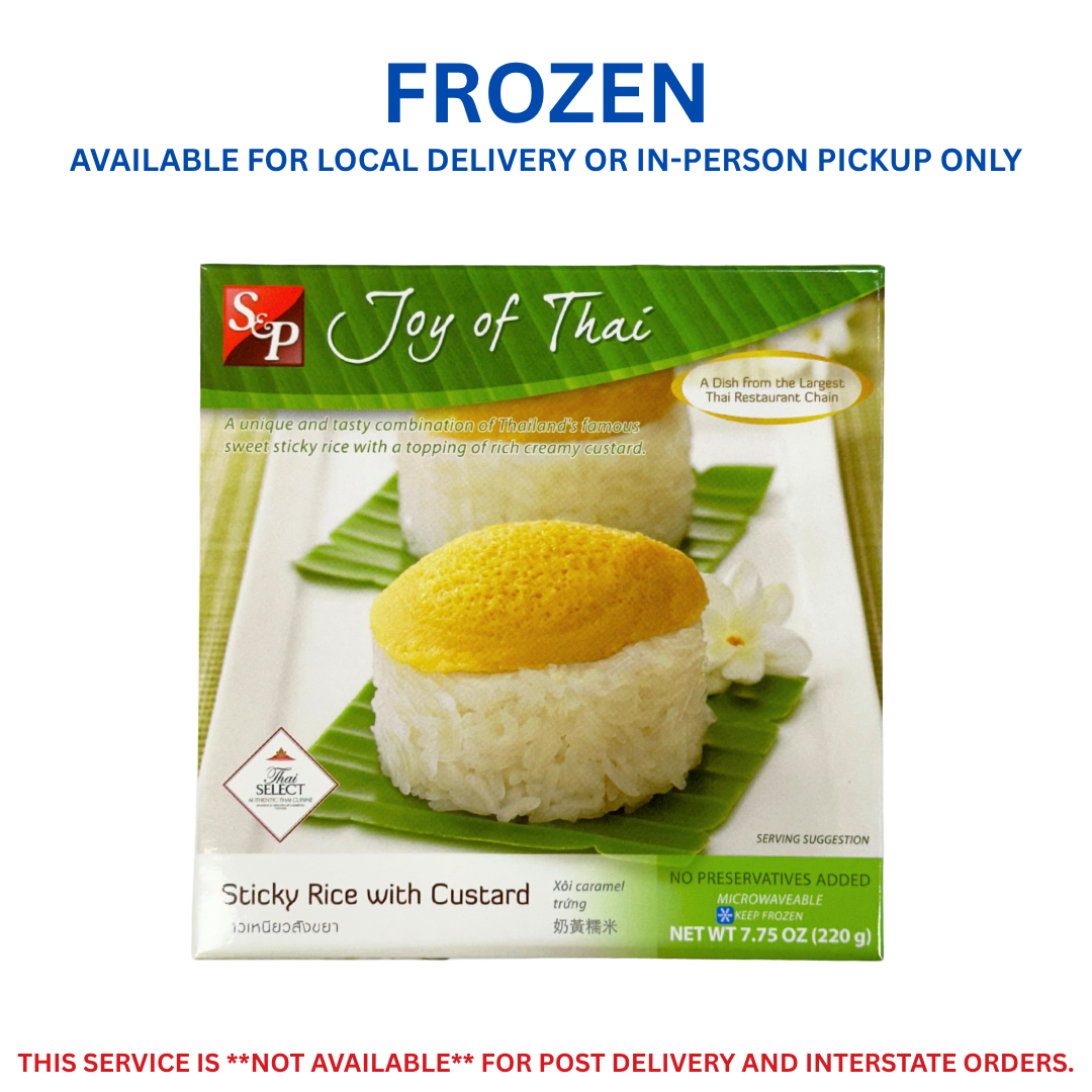 S&P STICKY RICE W/CUSTARD 220G