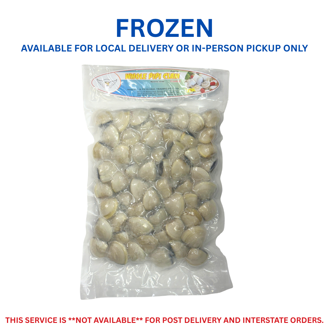 L&FS FROZEN WHOLE PIPI CLAM 1KG
