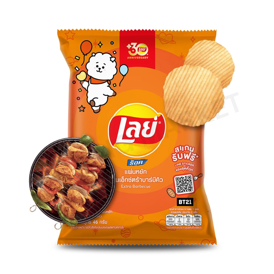 LAY'S ROCK EXTRA BBQ 48g