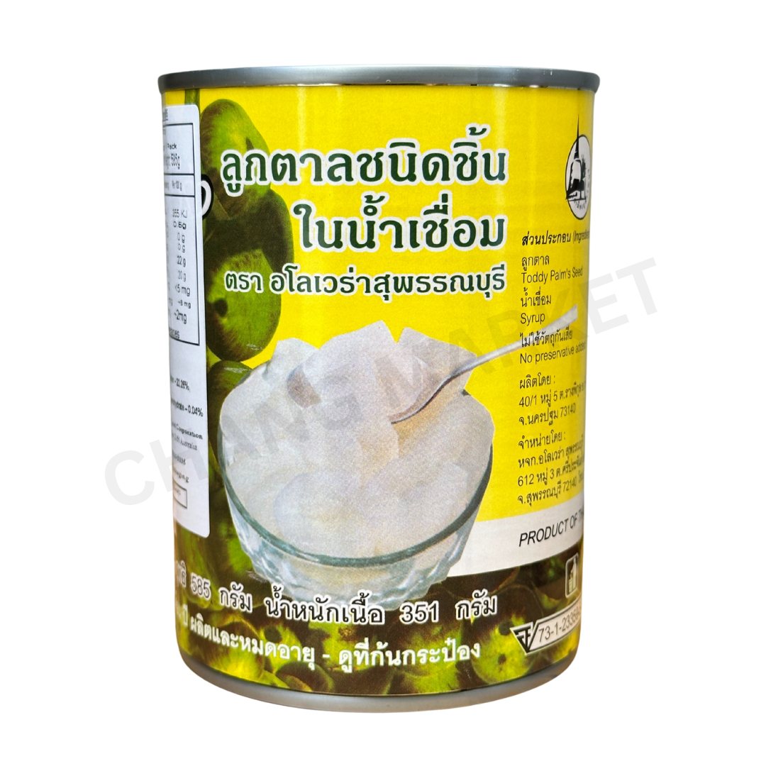 ALOEVERASUPHANBURI YOUNG TODDY PLAM IN SYRUP 585G