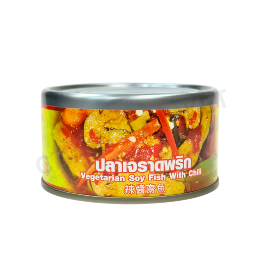 Youta vegetarian soy fish with chili 180g