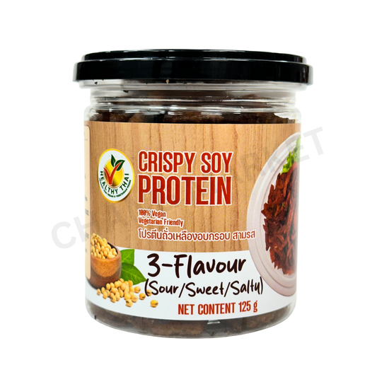 Healthy Thai crispy soy protein 3 flavour 125g