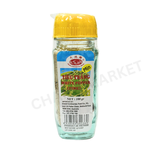 GC White Pepper Fine 100g