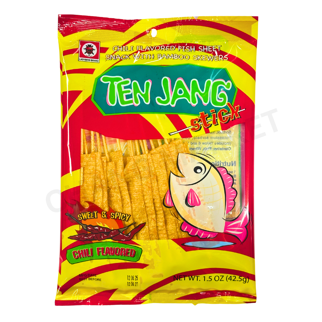 Ladybird Fish Sticks Chilli Flavour 42.5g