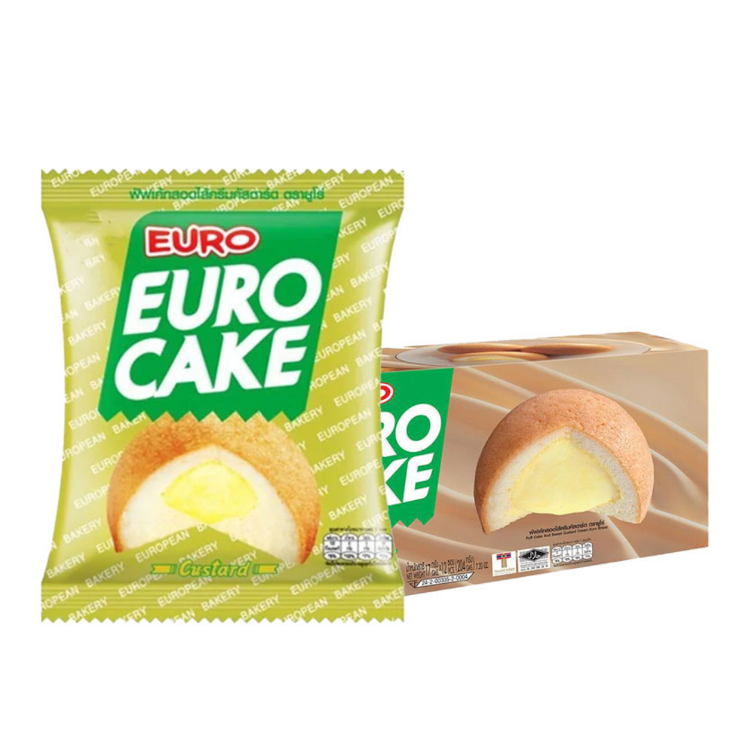EURO Custard Cake 204g