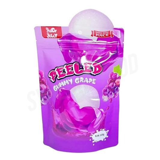 Juicy Jelly Peel Gummy Grape 120g