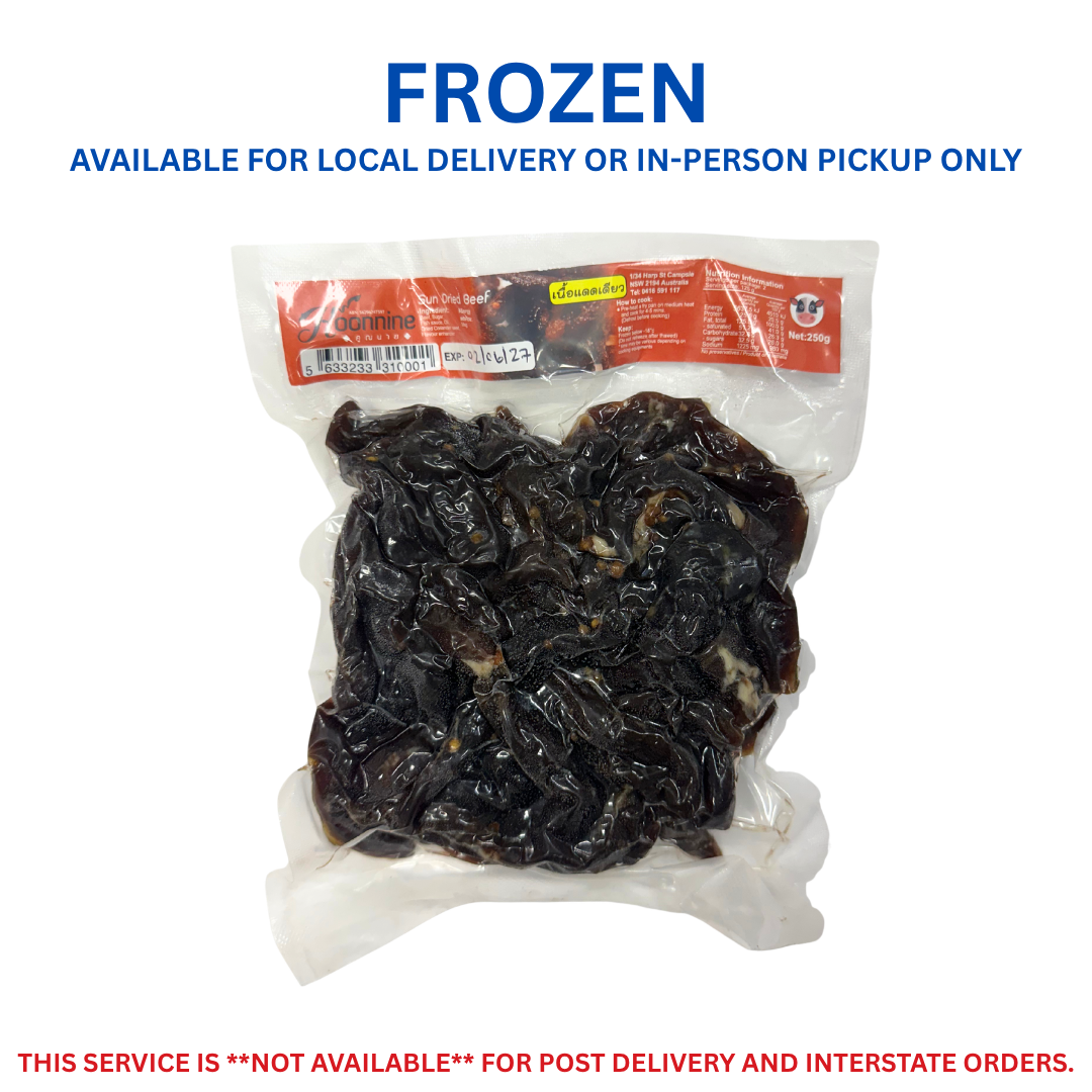 KOONNINE FROZEN DRIED BEEF 250G