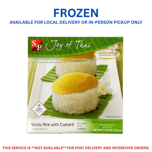 S&P STICKY RICE W/CUSTARD 220G