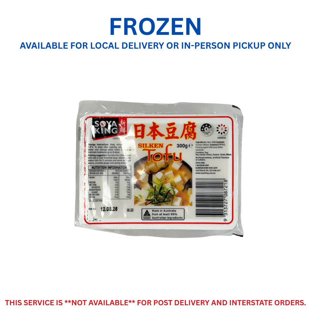 SOYA KING SILKEN TOFU 300GM