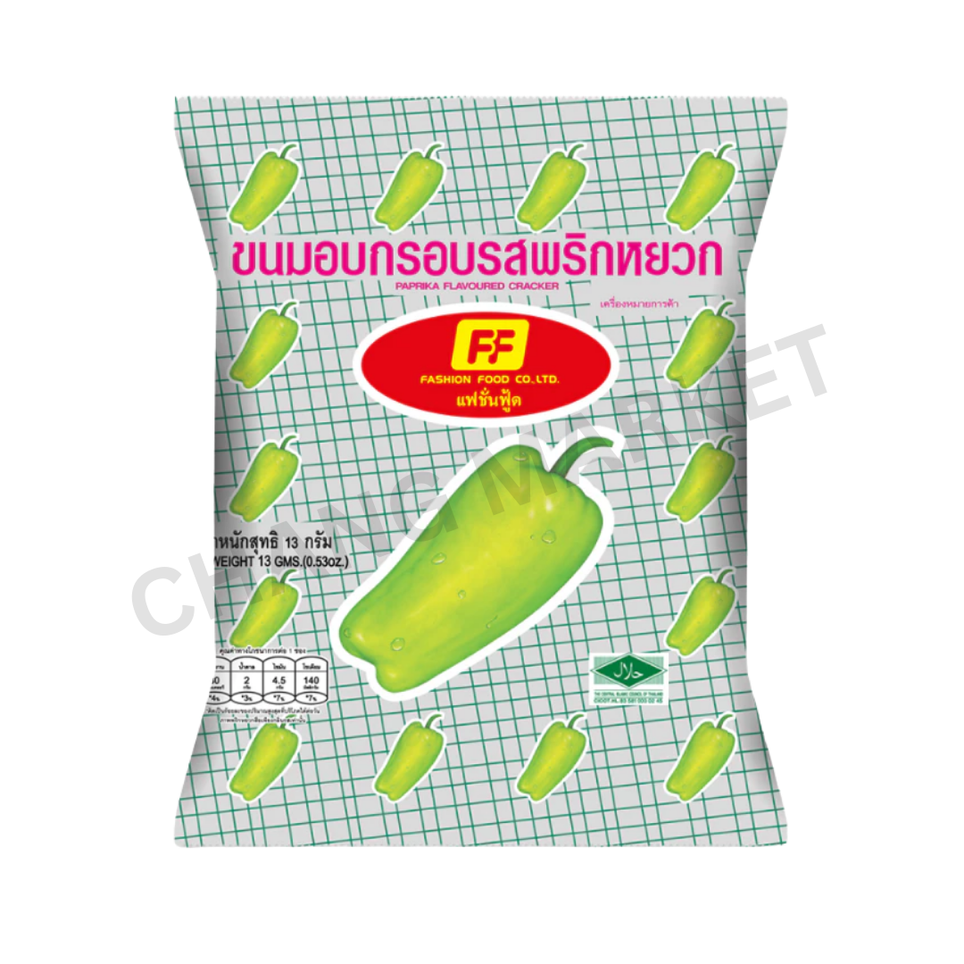 FF PAPRIKA CRACKER 58G x 3 Packs