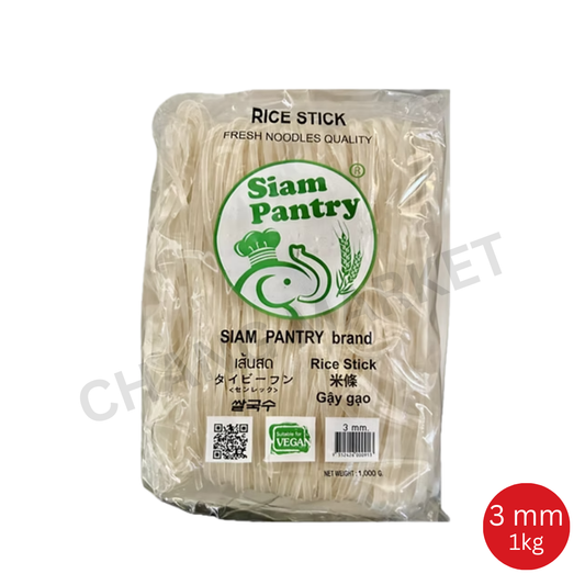 SIAM PANTRY RICE NOODLE 3MM 1KG