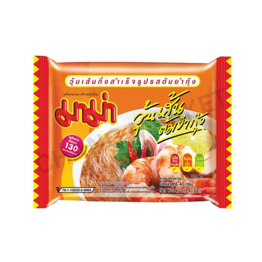 MAMA Instant Bean Vermicelli Tom Yum Koong Flavour 40g