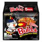 BULDAK Stir-Fried Instant Noodles Hot Chicken Flavor Ramen 140g x 5 Packs