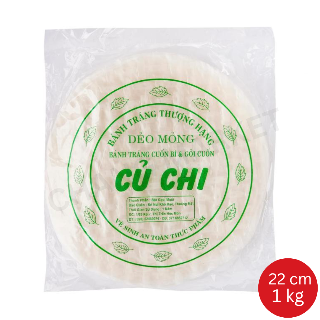 CEAF RICE PAPER CU CHI 22CM 1KG