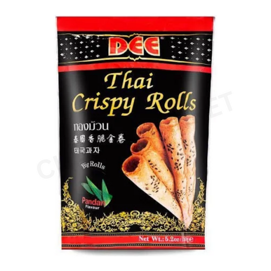 DEE THAI CRISPY ROLLS PANDAN 150G