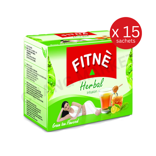 FITNE Herbal Infusion Green Tea 2.35g x 15 Sachets/Box