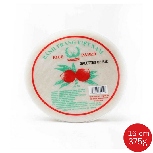 FRATERNITY RICE PAPER 16CM 375G