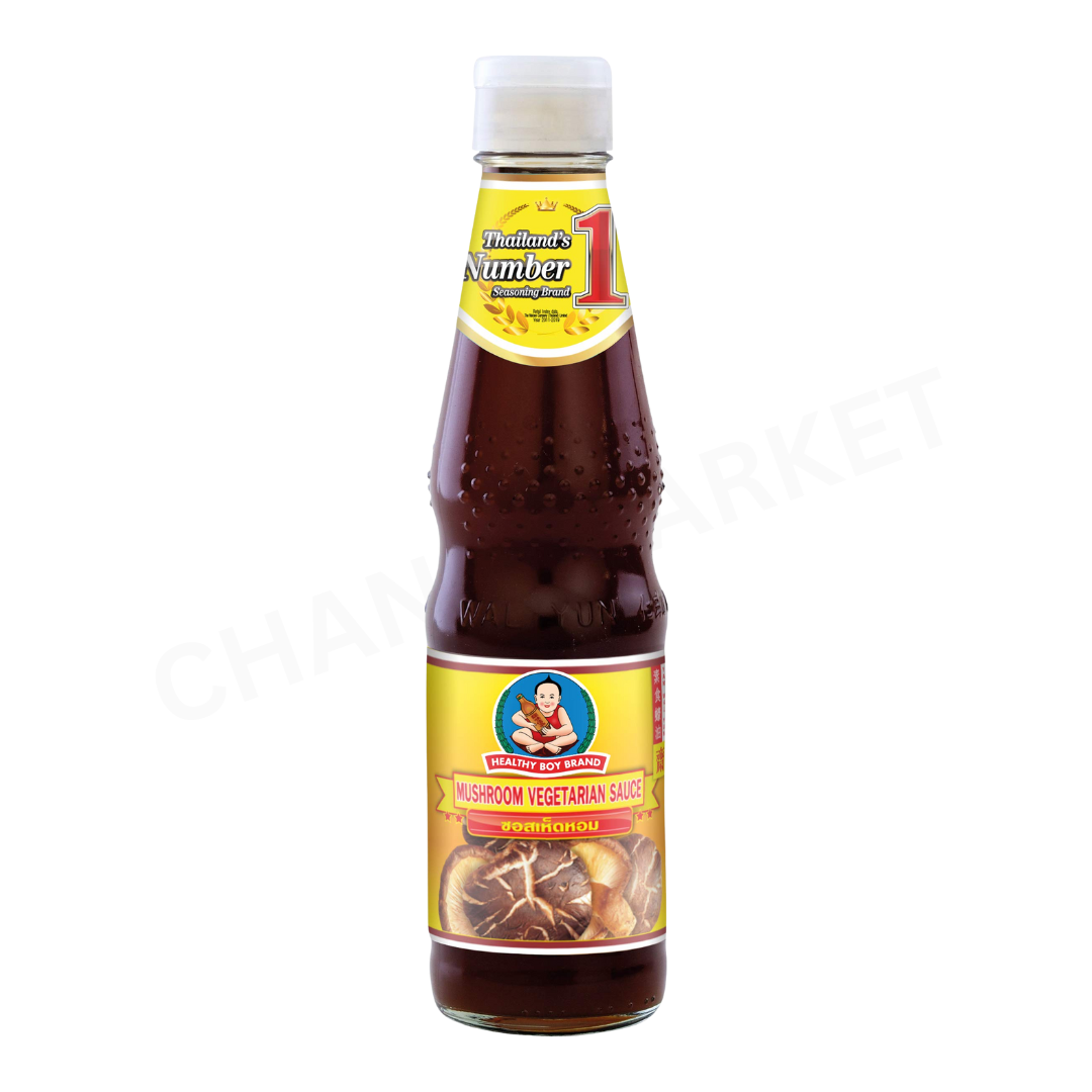 HEALTHY BOY Mushroom Vegetarian Soy Sauce 350ml