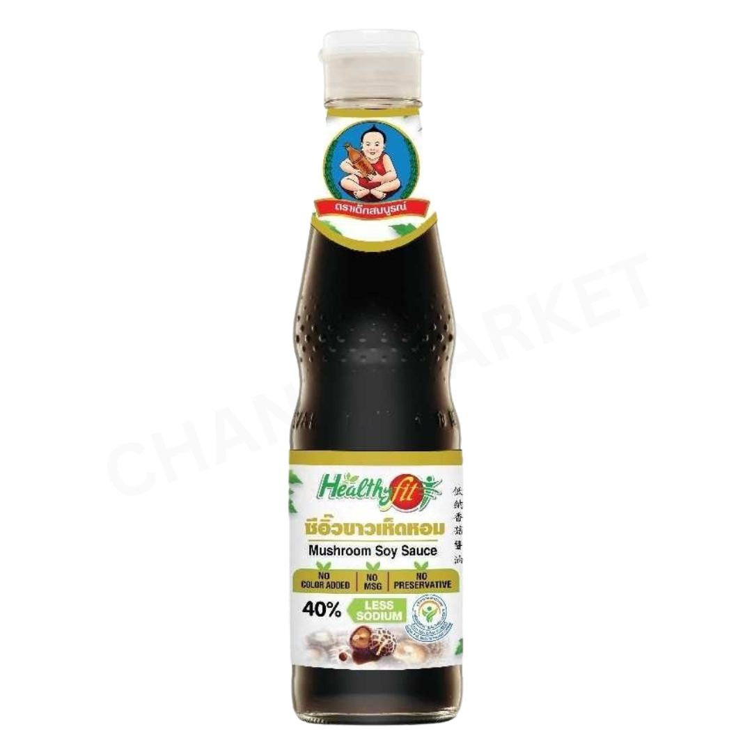 HEALTHY BOY (FIT) 40% Less Sodium Mushroom Soy Sauce 300ml