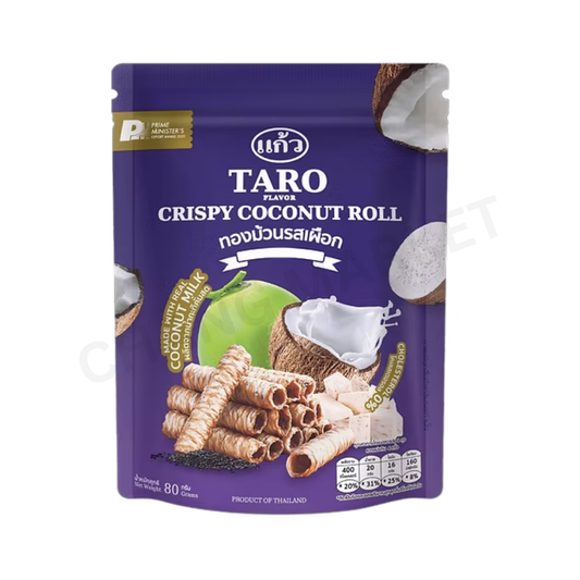 KAEW CRISPY ROLLS TARO 100G
