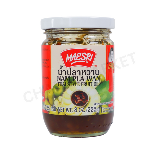 MAESRI Nam Pla Wan Thai Style Fruit Dip 225g