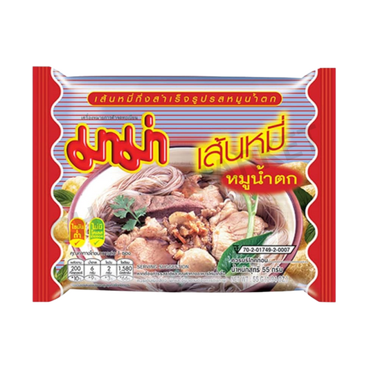 MAMA Instant Rice Vermicelli Moo Nam Tok Flavour 55g