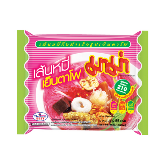 MAMA Instant Rice Vermicelli Yentafo Flavour 55g