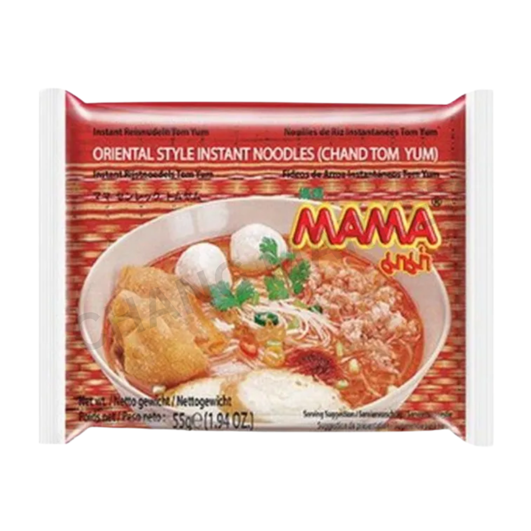 Mama Rang MAMA Rice Noodles Tom Yum Flavour CHAND 55g | Thai Rice Noodles | Chang ...