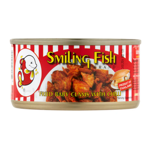 Smiling Fish Fried Baby Clams With Chilli Paste 70g