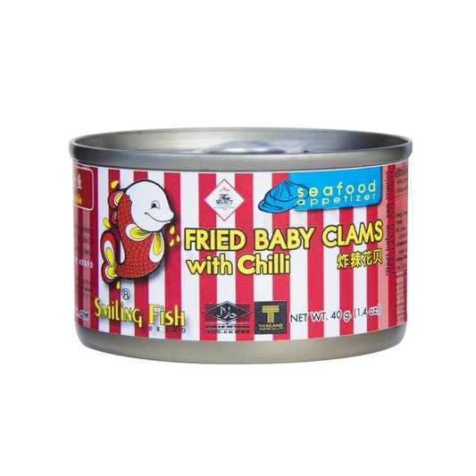 Smiling Fish Fried Baby Clams With Roasted Chilli Paste 40g