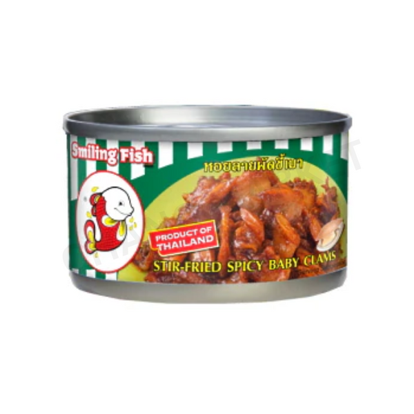 Smiling Fish Stir-Fried Spicy Baby Clams 40g – Chang Market