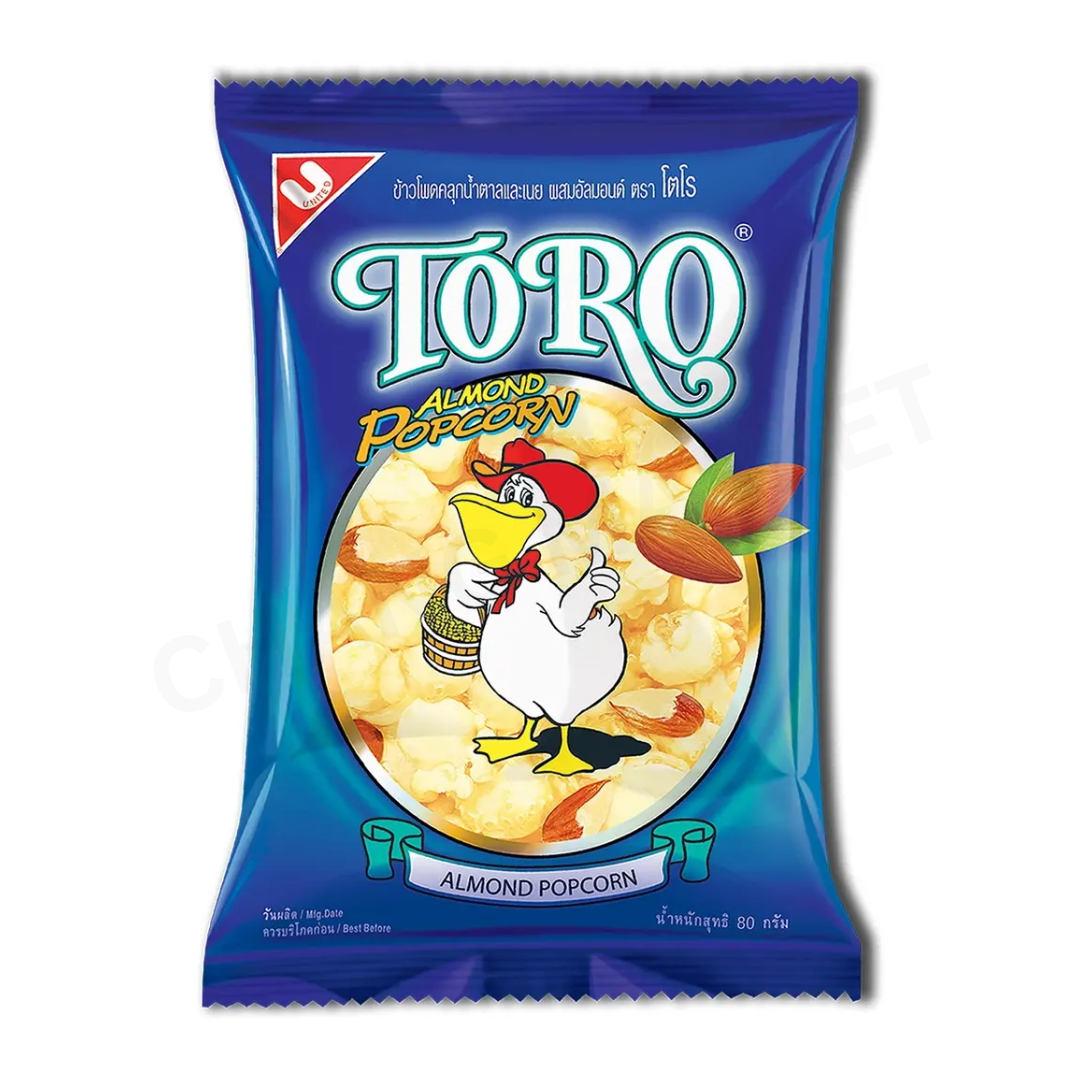 Toro Almond Caramel Popcorn 60g