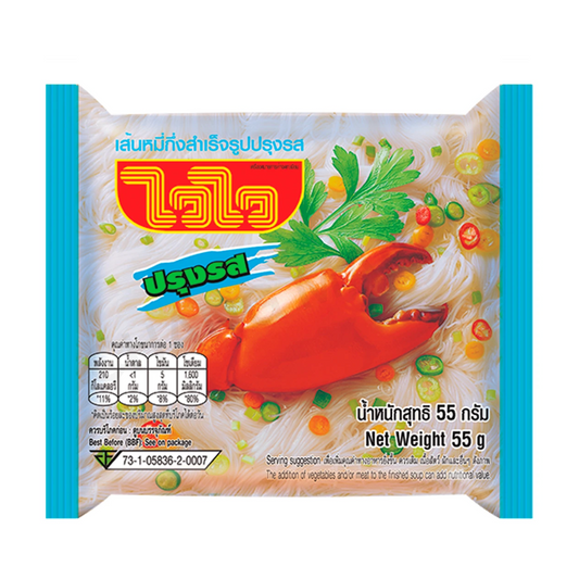 WaiWai Instant Rice Vermiceli Crab Flavour 55g