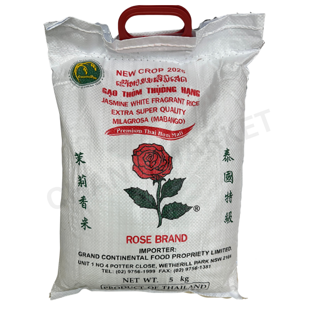 ROSE Jasmine Rice 5kg (2026 Crop)